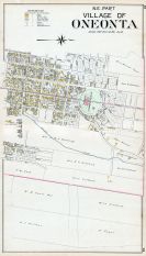 Oneonta Village - North East, Otsego County 1903